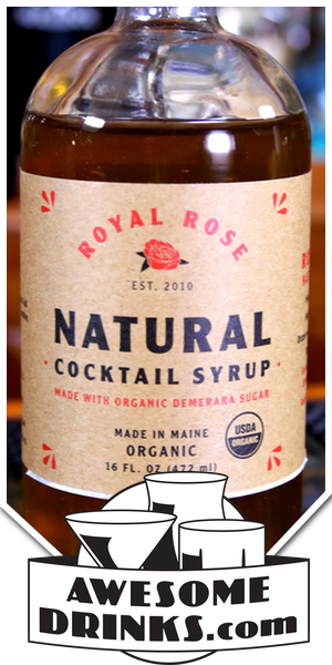 Royal Rose Natural Demerara Simple Syrup