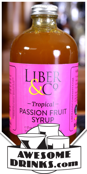 Liber & Co Passion Fruit Syrup