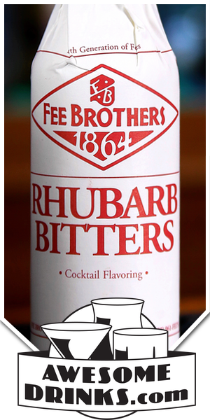 Fee Brothers Rhubarb Bitters